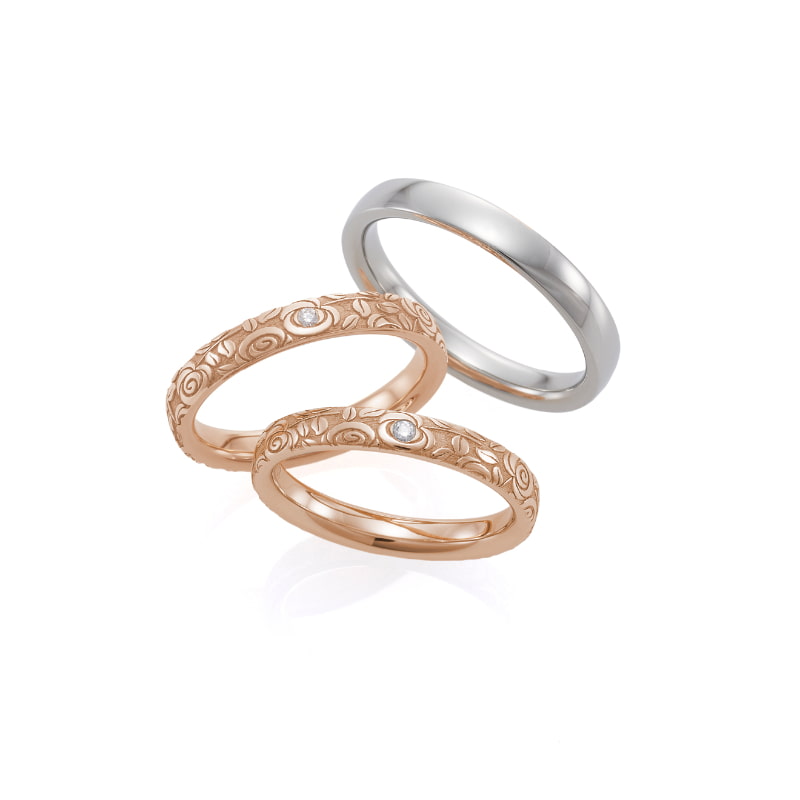 BRIDAL,Flora,Wedding Ring